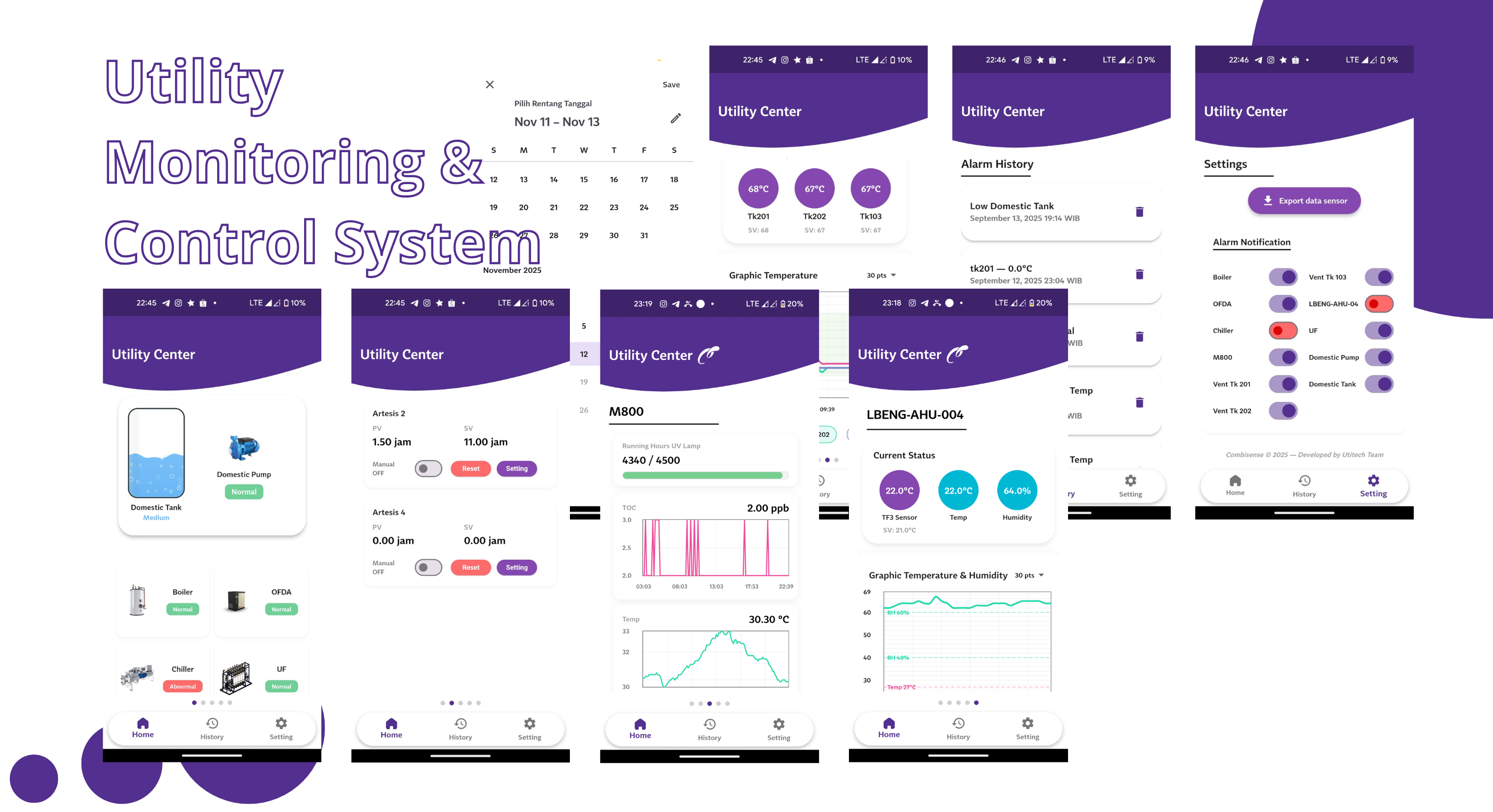 COMBISENSE - Industrial Monitoring & Control System